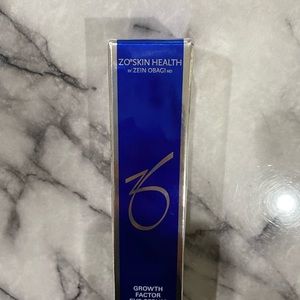 New and unopened box of ZO skin growth factor eye serum.